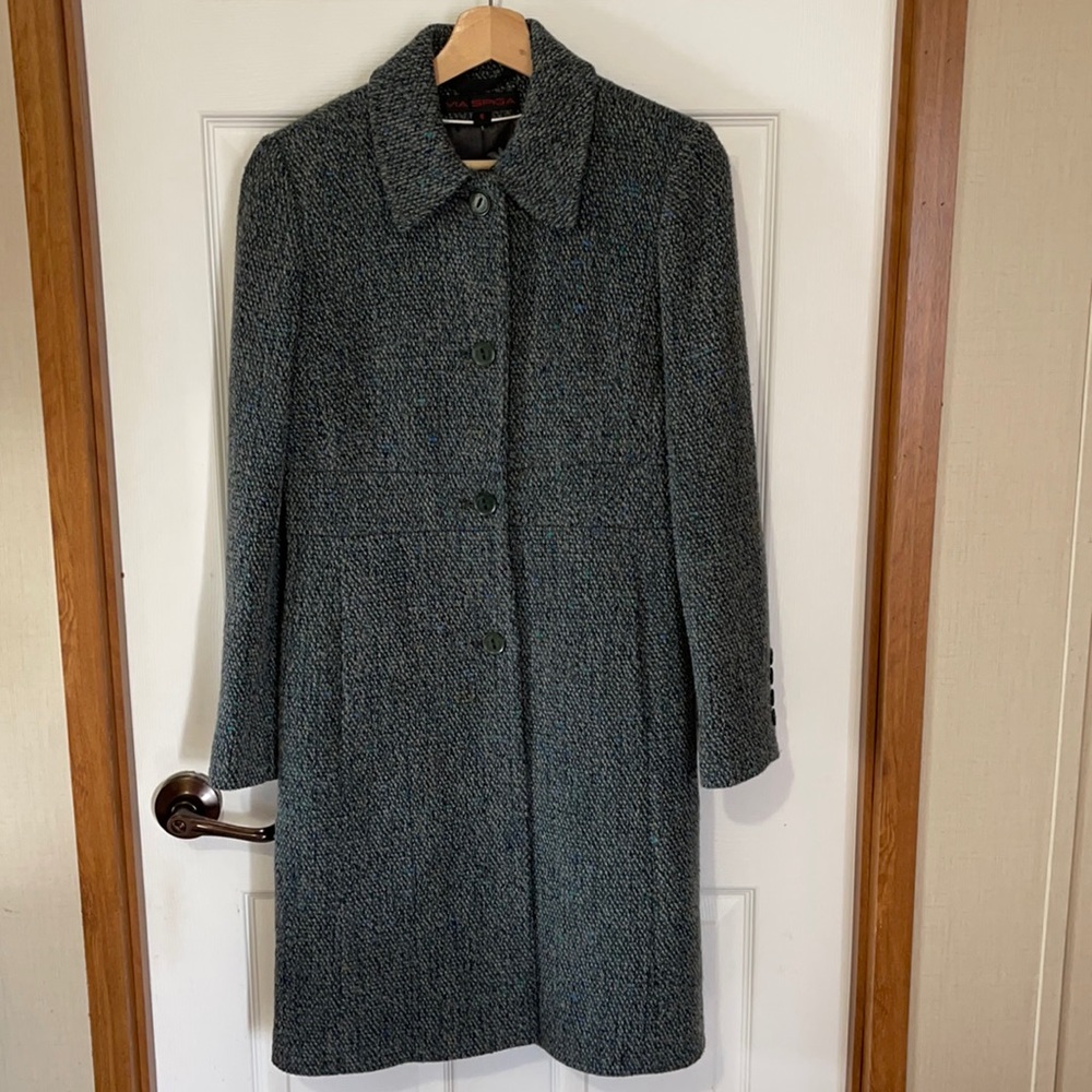 Via Spiga vintage wool blend coat